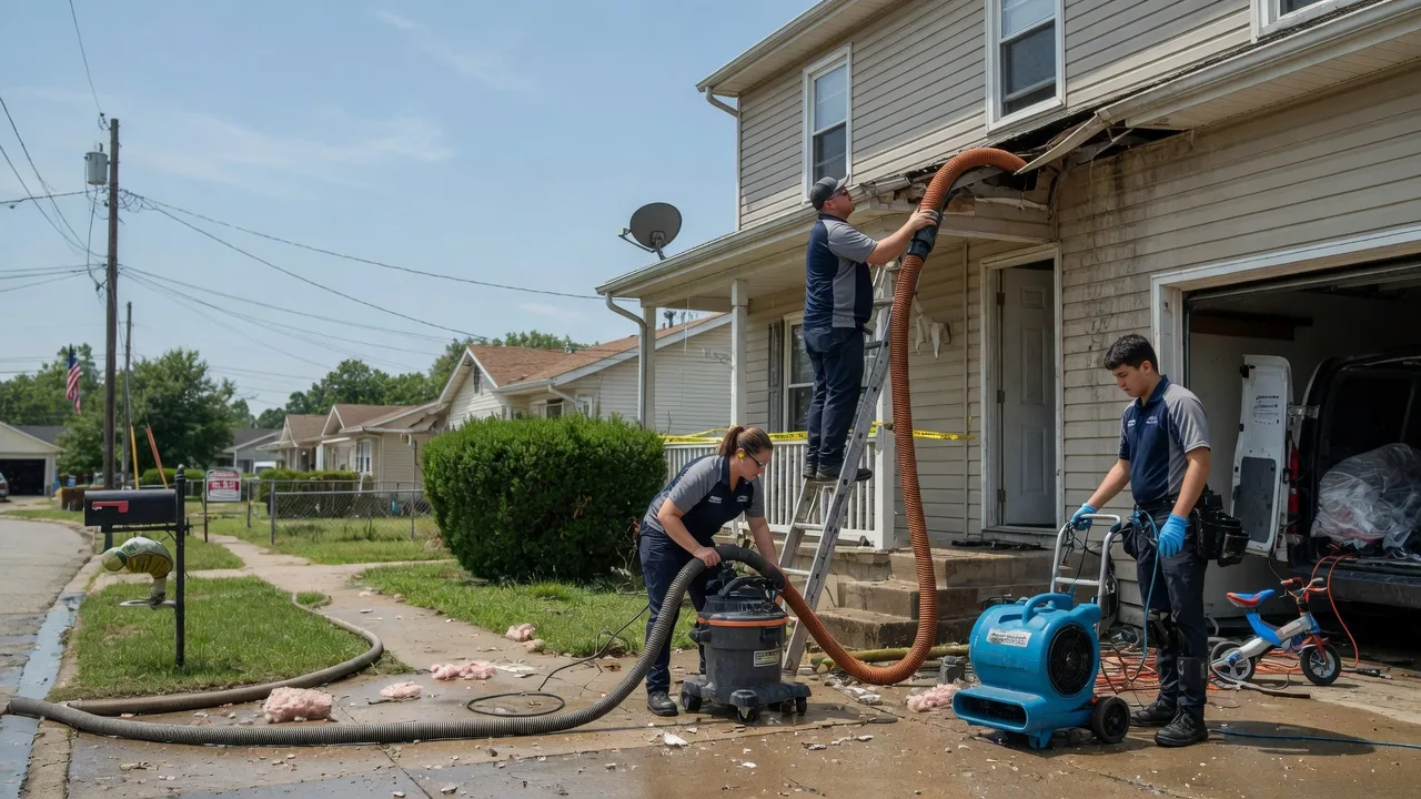 Water Damage Restoration in Franklin, KS near me